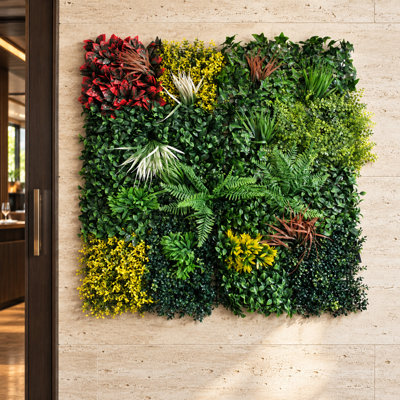 Greenwall 100 cm H Faux Plant