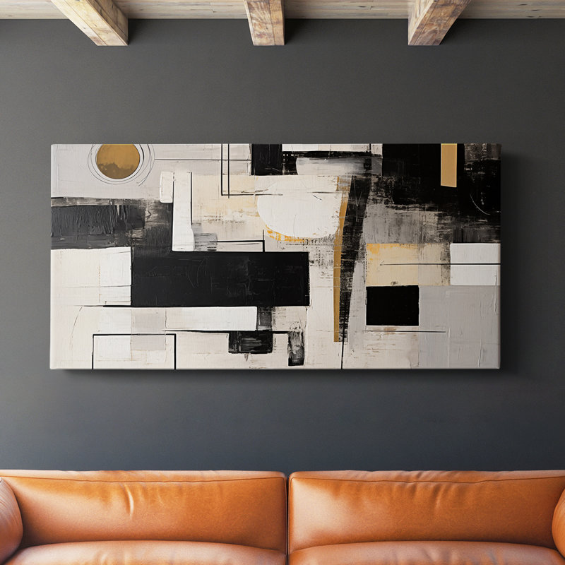 Abstrait, série 4, toile tendue # # Gallery