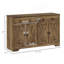 Buffet de cuisine avec portes de style grange, tiroirs et tablettes réglables-2130675764