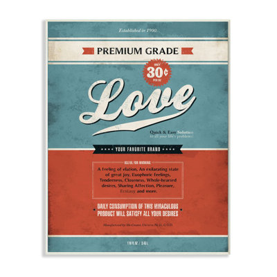 «Premium Grade Love Inspirational Vintage Comic Book Design» par Ester Kay, impression sur toile