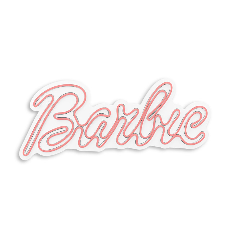 Bande d'éclairage flexible à DEL néon rose, imperméable IP67 - 12V DC, 14,6 x 9,1 x 0,8 pouces | 600 lumens, 1500 kelvin | Gabarit en mousse de PVC, adaptateur 12V 4A | Parfait pour la décoration intérieure et l'ambiance des fêtes