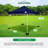 118'' W x 118'' D Steel Pop-Up Canopy