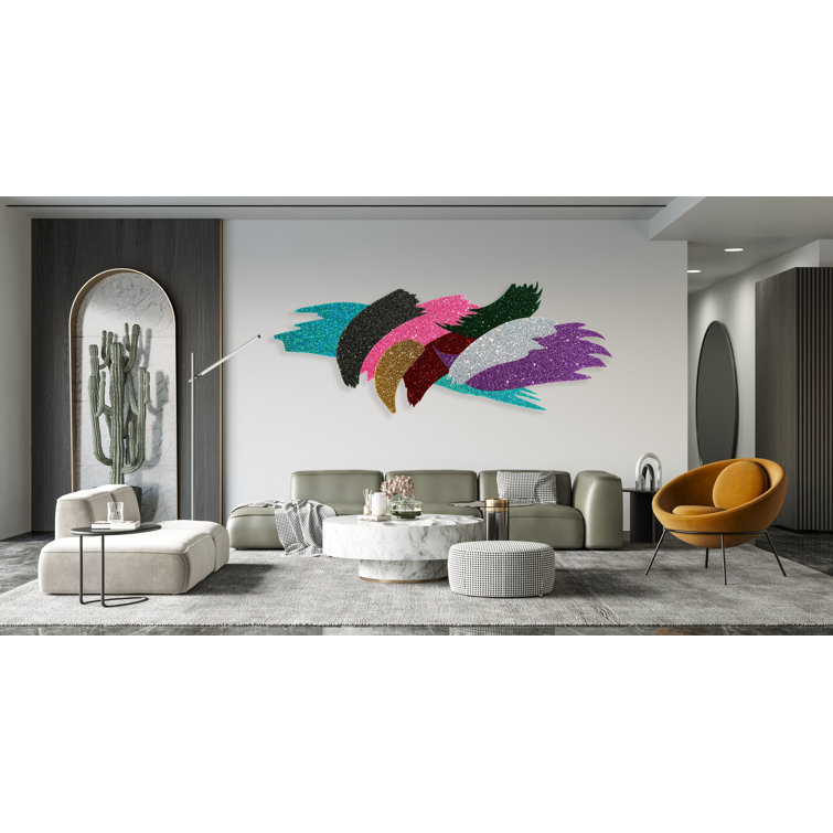 Transparent Acrylic Art Wall Sculpture 3D Decor buy at the best price with  delivery – uniqstiq