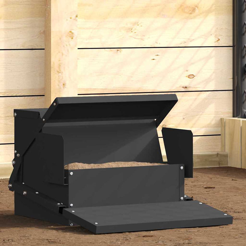 Cold-Rolled Steel Feeder, Black