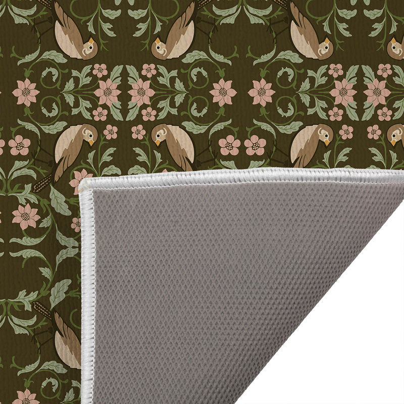 Tapis de bain Myah, Brown, Rectangle - 24" L x 17" W