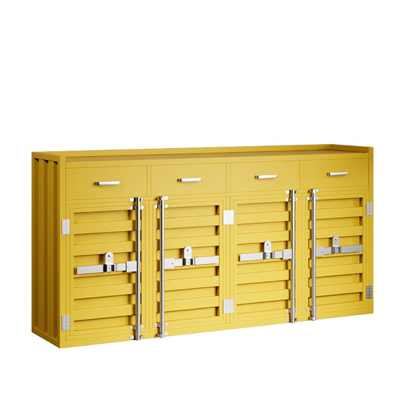 78.74'' Sideboard, 35.4" H x 70.8" W x 15.7" D, Yellow