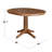 Ikuko Extendable Solid Wood Dining Table-50962066