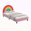 Lit plateforme tapissier Rainbow Design