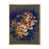 Toile avec cadre flottant or