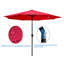 Parasol d'extérieur avec inclinaison