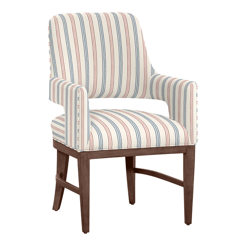 Chaise avec accoudoirs Josie, Noyer, Perigold Atando Harbor