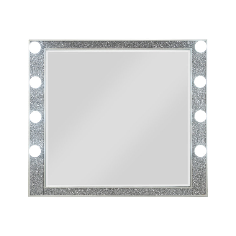 Miroir de commode lumineux