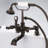 Stonington 3 Handle Deck Clawfoot Tub Faucet-19139527-19139523