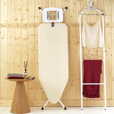 Brabantia Size C Large Ironing Board with Solid Steam Iron Rest