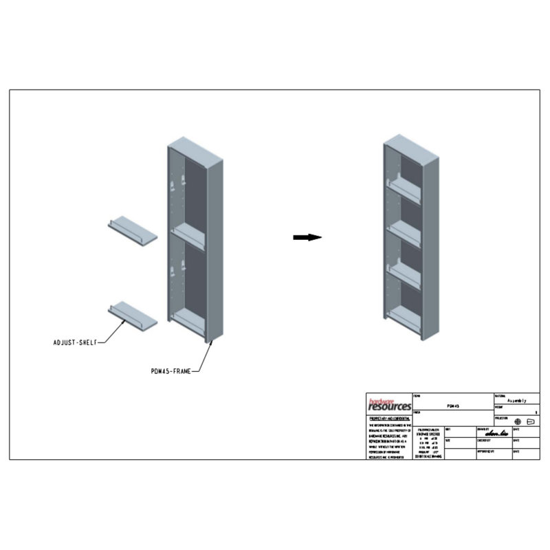 White Adjustable Pantry Door Mount Cabinet with Shelves