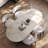 Light Luxury Retro Solid Wood Rock Table.-105898699