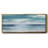 Blue Silver Shore- Framed Canvas-110627693
