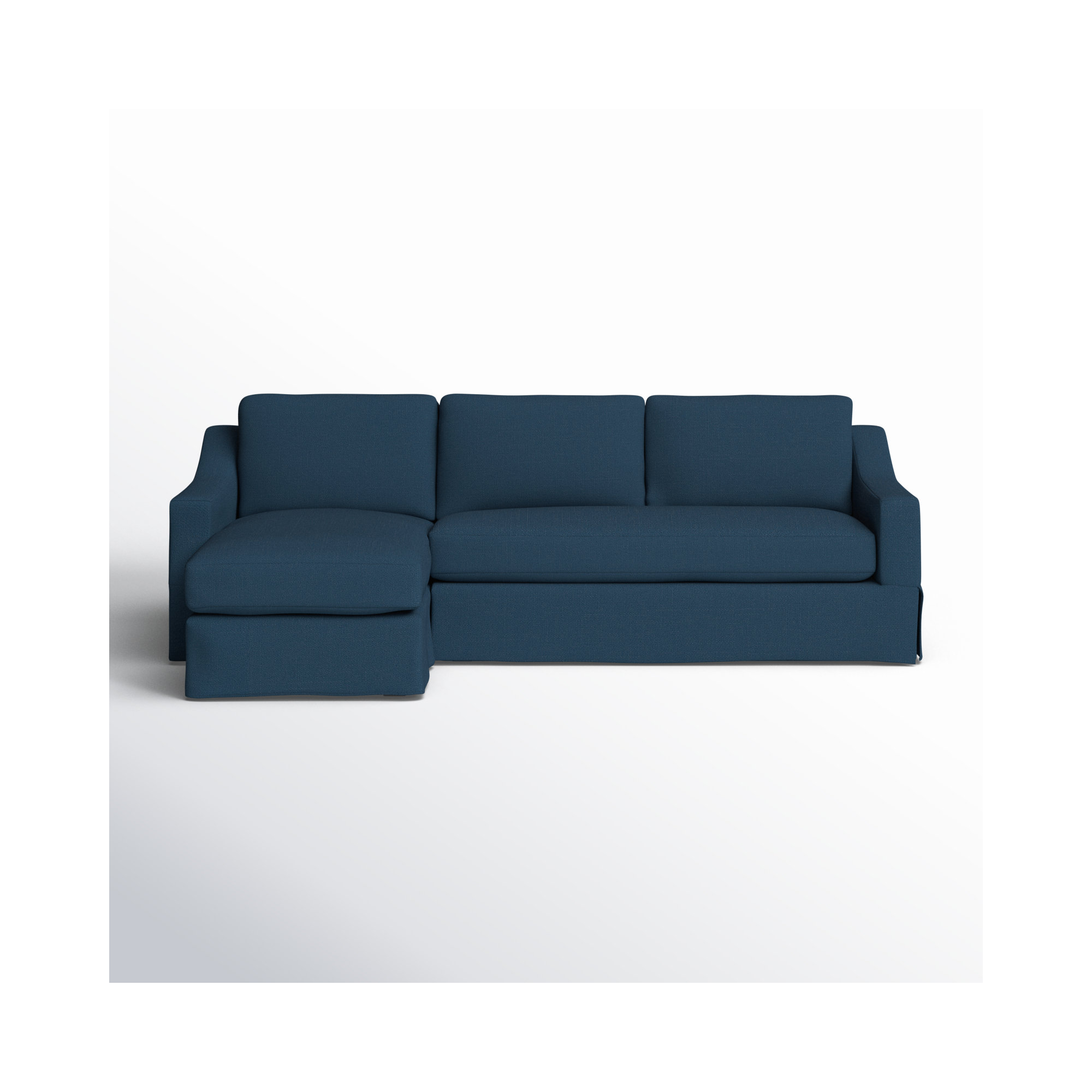 Cranbrook Upholstered L-Sectional, Left Hand Facing, Bayou Midnight Canvas