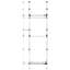 Derun - 110cm Closet System