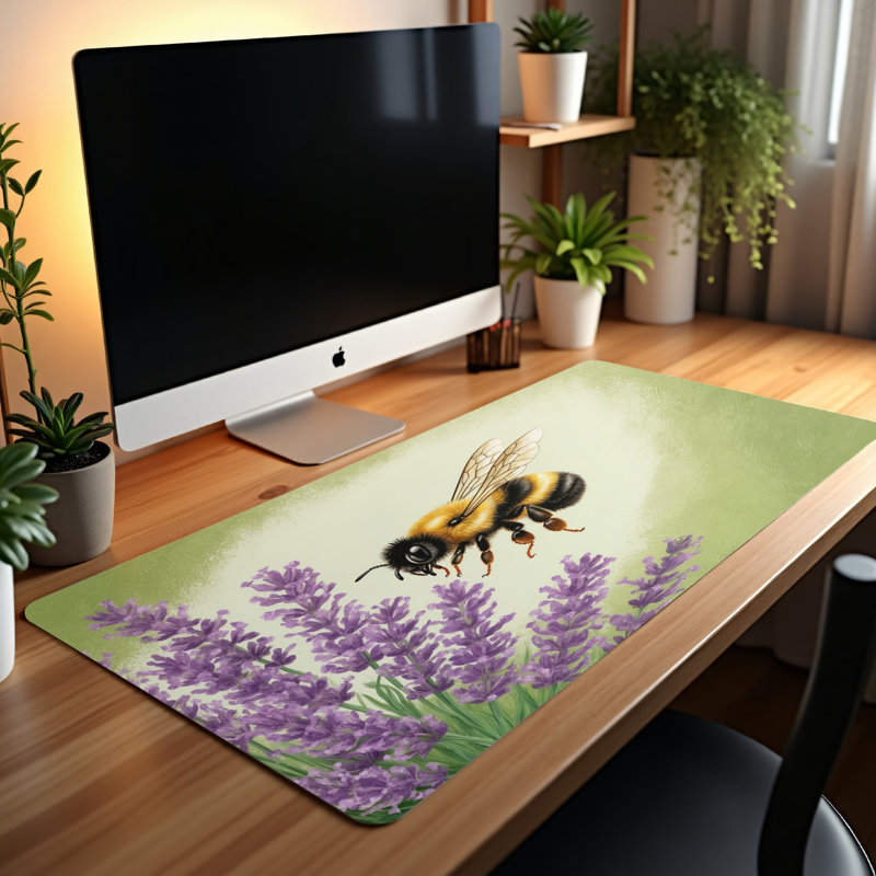 Polyester Desk Pad, 23.6x13.8