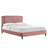 Modway Zahra Channel Tufted Performance Velvet Platform Bed-1353548613-1353548627