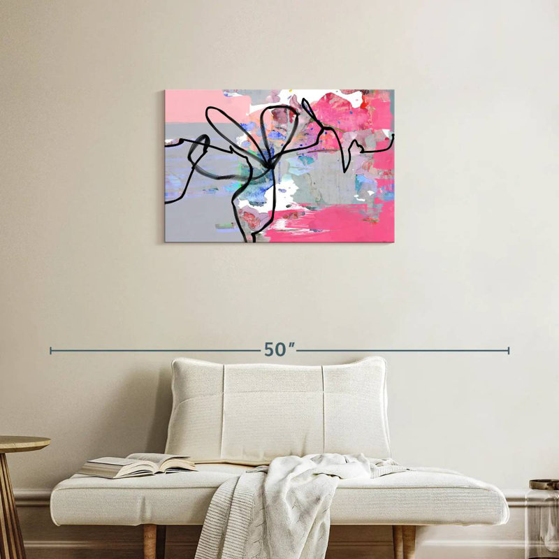 Ligne abstraite Avery, H 20 po x l 30 po