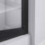 Cabine de douche ronde demi-cadre l 38 po x P 38 po x H 78 po-84076421