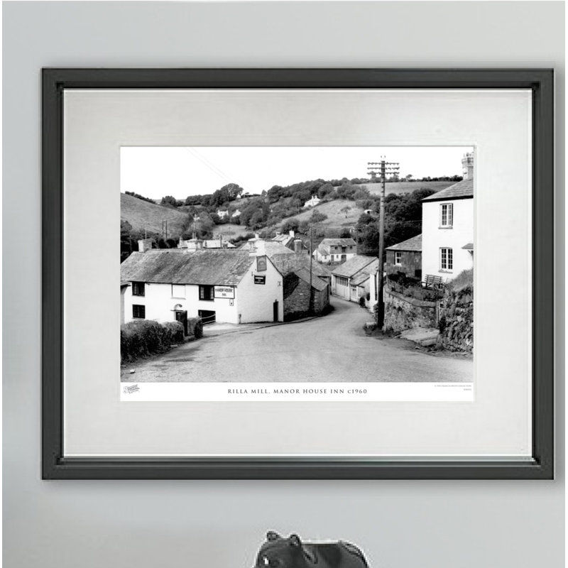 Rilla Mill, Manor House Inn C1960 by Francis Frith - Single Picture Frame Print, 28cm H x 36cm W x 2.3cm D