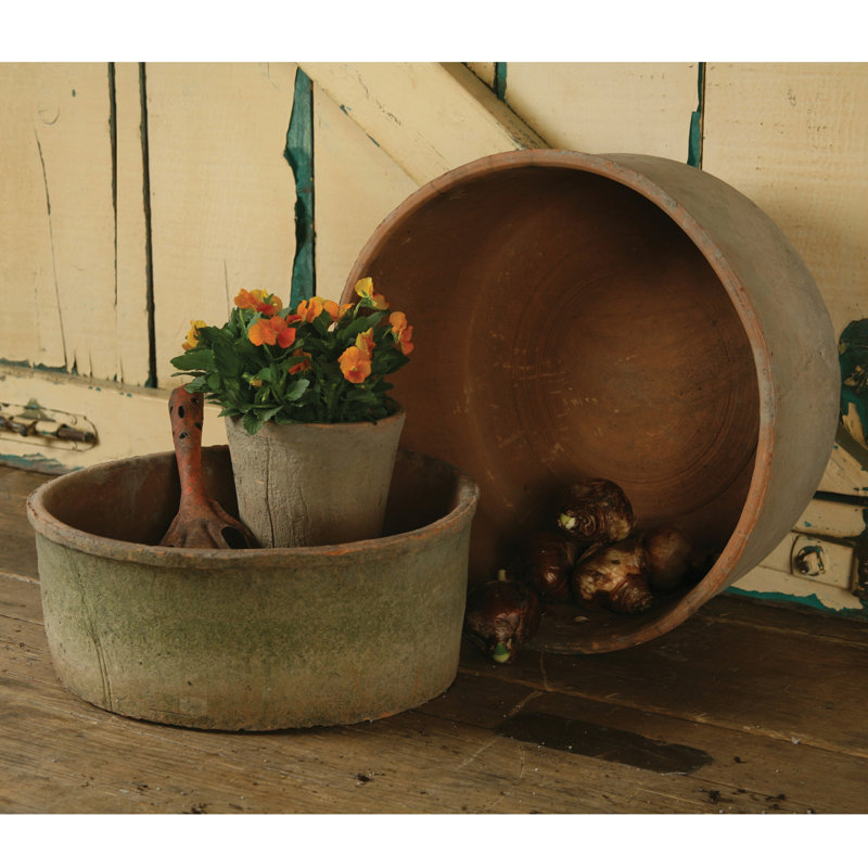 Bromford Grande Rustic Terracotta Pots Planter Set