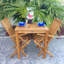 California Outdoor Teak Dining Armchair