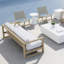 Coastal Teak Patio Chair