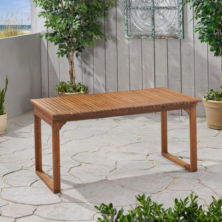 Prunty Extendable Wooden Dining Table