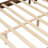Orson Mid-Century Modern Platform Bed with Upholstered Headboard-745798465-745798470