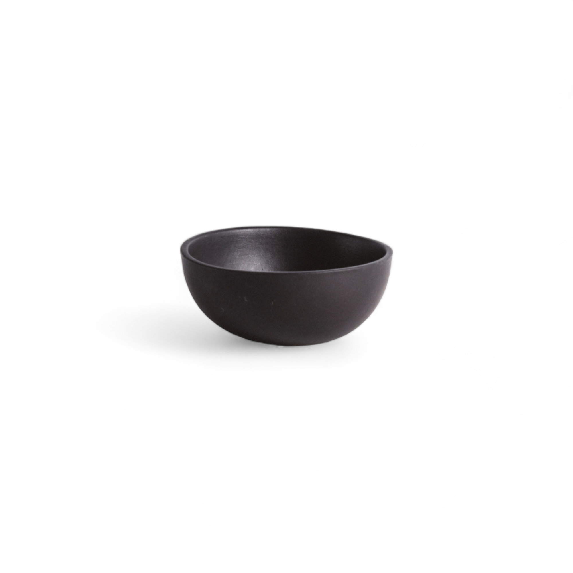 Set of 4 Stoneware Condiment Bowl | Dadasi 6 oz, Black