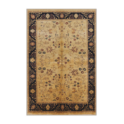 Tapis oriental noir / beige Oddger