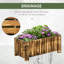 Wood Elevated Planter