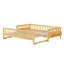 Ensemble de lit de jour en bois extensible Guardhaven-138202982
