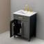 Meuble-lavabo 24 po avec comptoir en céramique-102717321