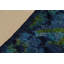 Vintage Swedish Rya Rug, Blue And Green Scandinavian Scale Pattern - Rug & Kilim