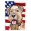 Polyester à 2 côtés 28 x 40 po drapeau maison-1879433951