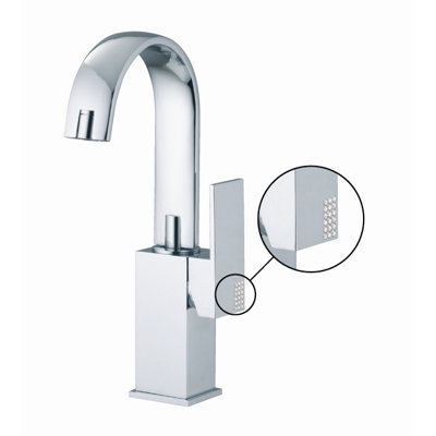 Brick Chic Single-Hole Single-handle Bathroom Faucet