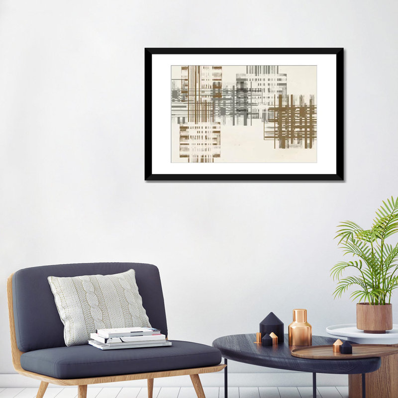 «Matrix Illusion V», reproduction sur toile, H 18 po x l 26 po x P 1,5 po, Toile tendue, Blanc