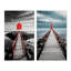 «Coastal Pier Reflections», 2 pièces sur toile-878687003-878687005