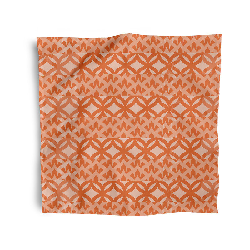 Ciril Greek Simple Napkins, Orange