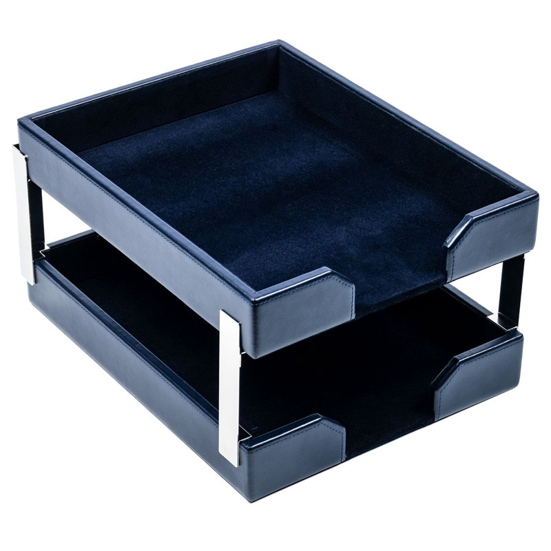 Rangement double Roisin, Bleu marine