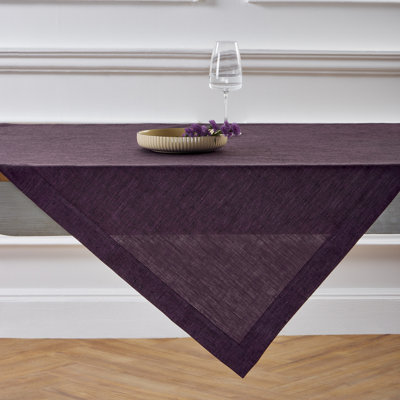100% Pure Linen Table Throw - Athena