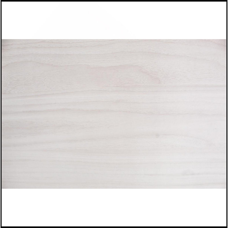 Table de chevet 2 tiroirs blanc