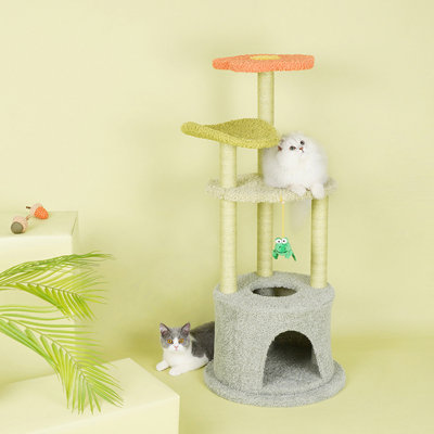 Funderburk 43.7'' H Cat Tree