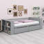 Lit de jour avec tablettes et tiroirs-1080055470
