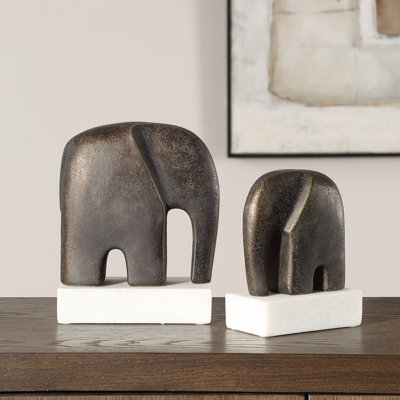 Noe Bronze Sculptures Set